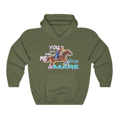 (You Don't Scare me Mare 2) Unisex Heavy Blend™ Hooded Sweatshirt