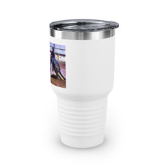 Confessions of a Barrelracer 100x More Crazy) Ringneck Tumbler, 30oz