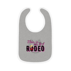 (First Rodeo Cowgirl) Jersey Bib