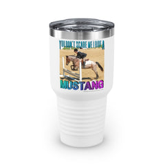 (I Ride Mustang) Ringneck Tumbler, 30oz