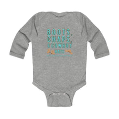 (Boots, Chaps and Hats) Infant Long Sleeve Bodysuit