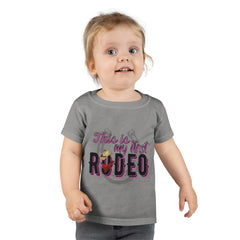 (First Rodeo Cowgirl) Toddler T-shirt