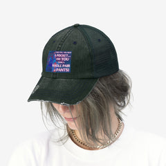 (Confessions of a Barrelracer You Took the Whole Pocket) Unisex Trucker Hat