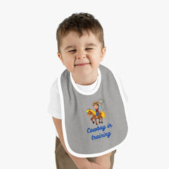 Baby boy Jersey Bib