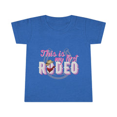 (First Rodeo Cowgirl) Toddler T-shirt