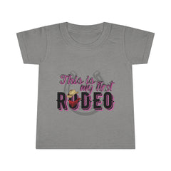 (First Rodeo Cowgirl) Toddler T-shirt