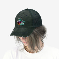 (You Don't Scare Me Mare) Unisex Trucker Hat