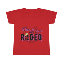 (First Rodeo Cowgirl) Toddler T-shirt