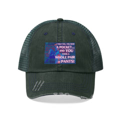 (Confessions of a Barrelracer You Took the Whole Pocket) Unisex Trucker Hat