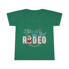 (First Rodeo Cowboy) Toddler T-shirt