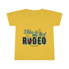 (First Rodeo Cowboy) Toddler T-shirt