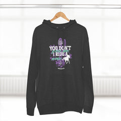 (You Don't Scare Me, I Ride A Mare) Premium Pullover Hoodie