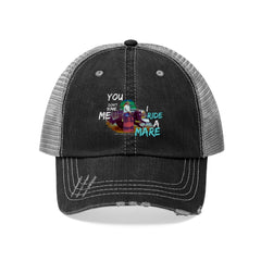 (You Don't Scare Me Mare) Unisex Trucker Hat