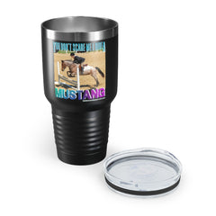 (I Ride Mustang) Ringneck Tumbler, 30oz