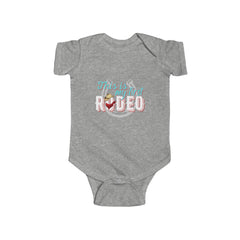 (First Rodeo Cowboy) Infant Fine Jersey Bodysuit