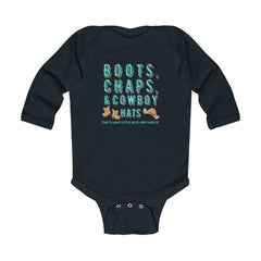 (Boots, Chaps and Hats) Infant Long Sleeve Bodysuit