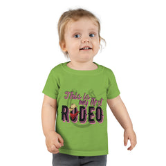 (First Rodeo Cowgirl) Toddler T-shirt