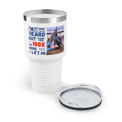 Confessions of a Barrelracer 100x More Crazy) Ringneck Tumbler, 30oz