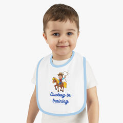 Baby boy Jersey Bib