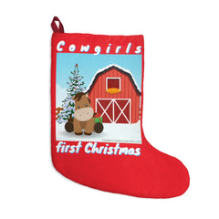 (Cowgirls First Christmas) Christmas Stockings